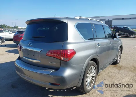 2017 Infiniti Qx80 из США, поврежденный, VIN JN8AZ2NE3H9158483
